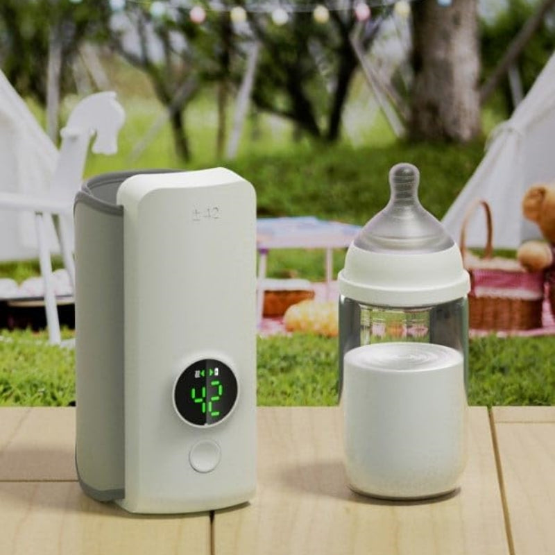 Portable Wireless Baby Bottle Warmer USB Rechargeable , Constant Temperature Heating Sleeve