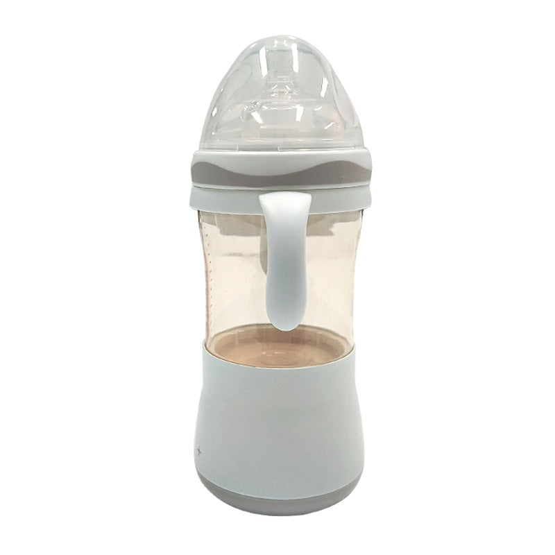 Portable Self-Heating Baby Bottle with Built-In Warmer & Digital Temperature Control